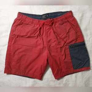 Abercrombie Fitch Shorts Mens Zise M  Red